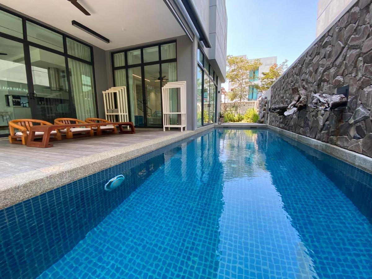 Ikiru 18 Private Saltwater Pool Villa, 3 Ensuite Br, Outdoor Bbq, 5 Mins To Beach Пантай-Ченанг Екстер'єр фото